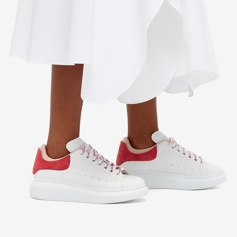 Alexander McQueen Alexander McQueen Heel Tab Wedge Sole Sneaker outlook