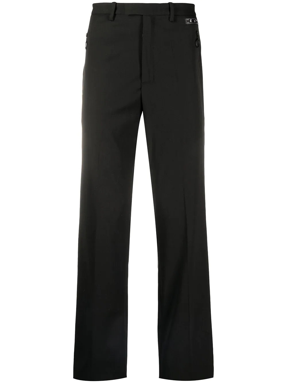 side-stripe tuxedo trousers - 1