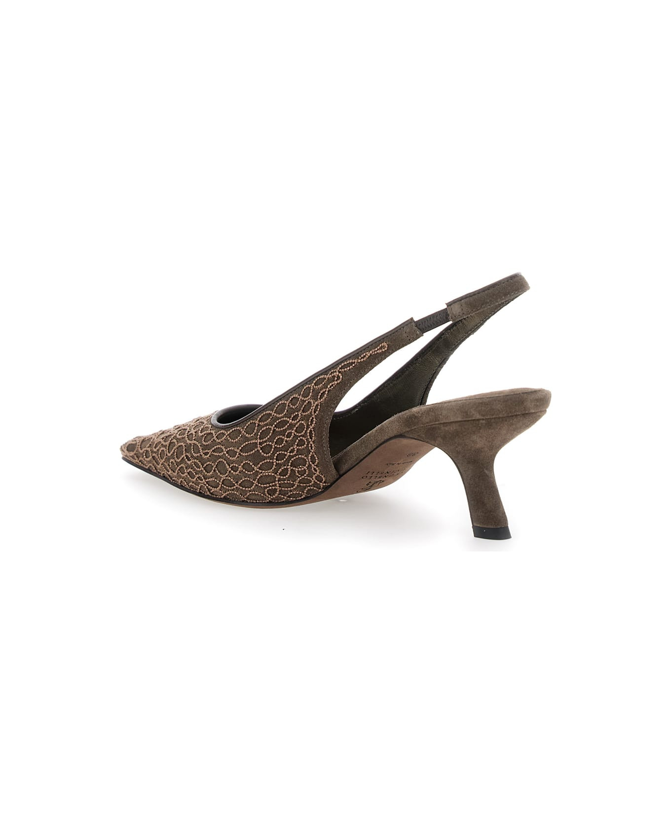 City Slingback Heels - 3
