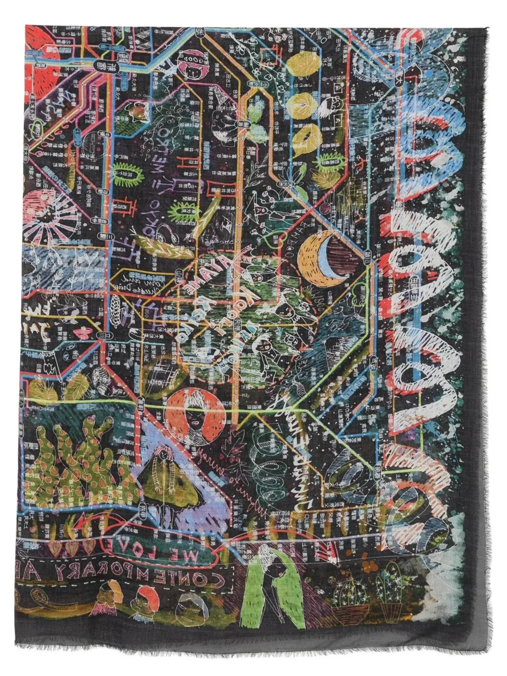 IN COLLABORATION WITH PAOLO FIUMI: STOLE ART IN JAPAN - 1