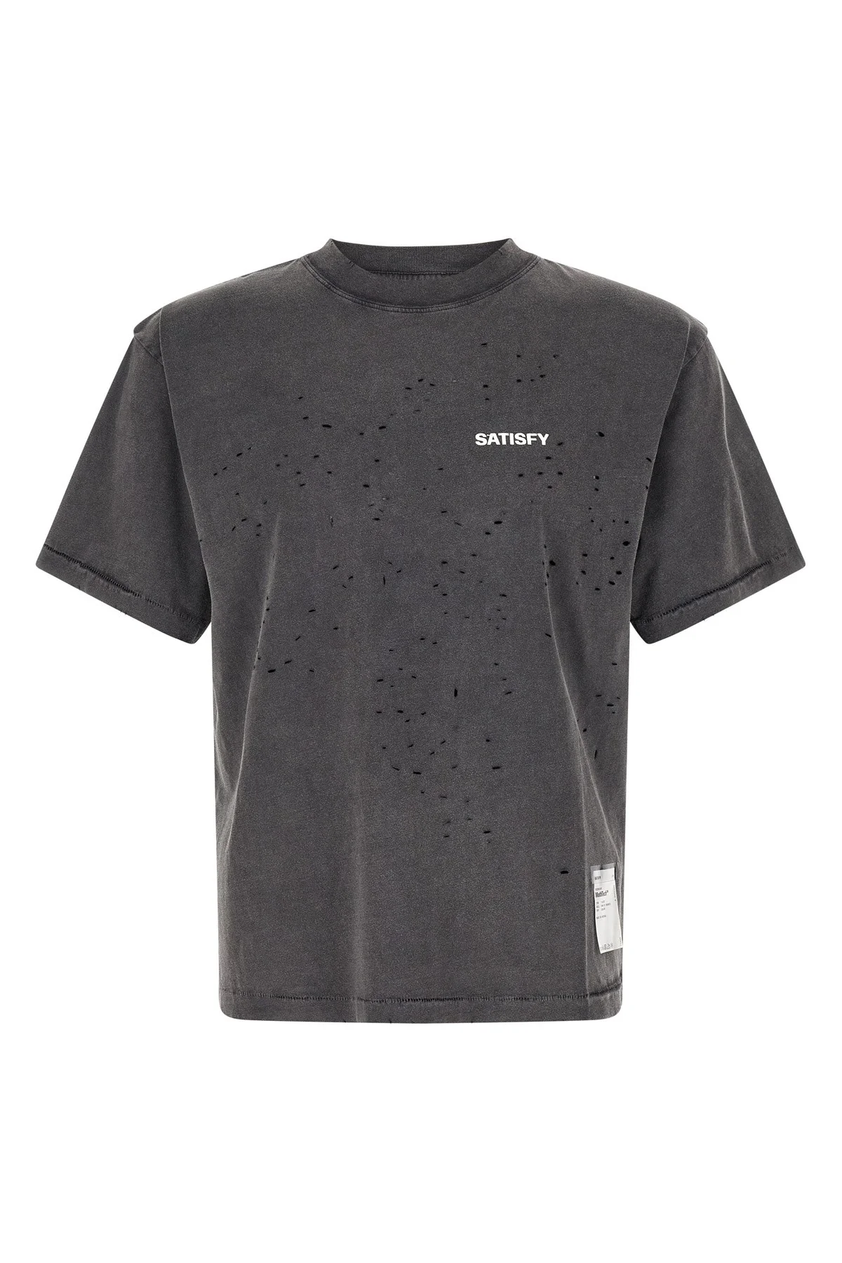 T-Shirt With Openwork Details - 1