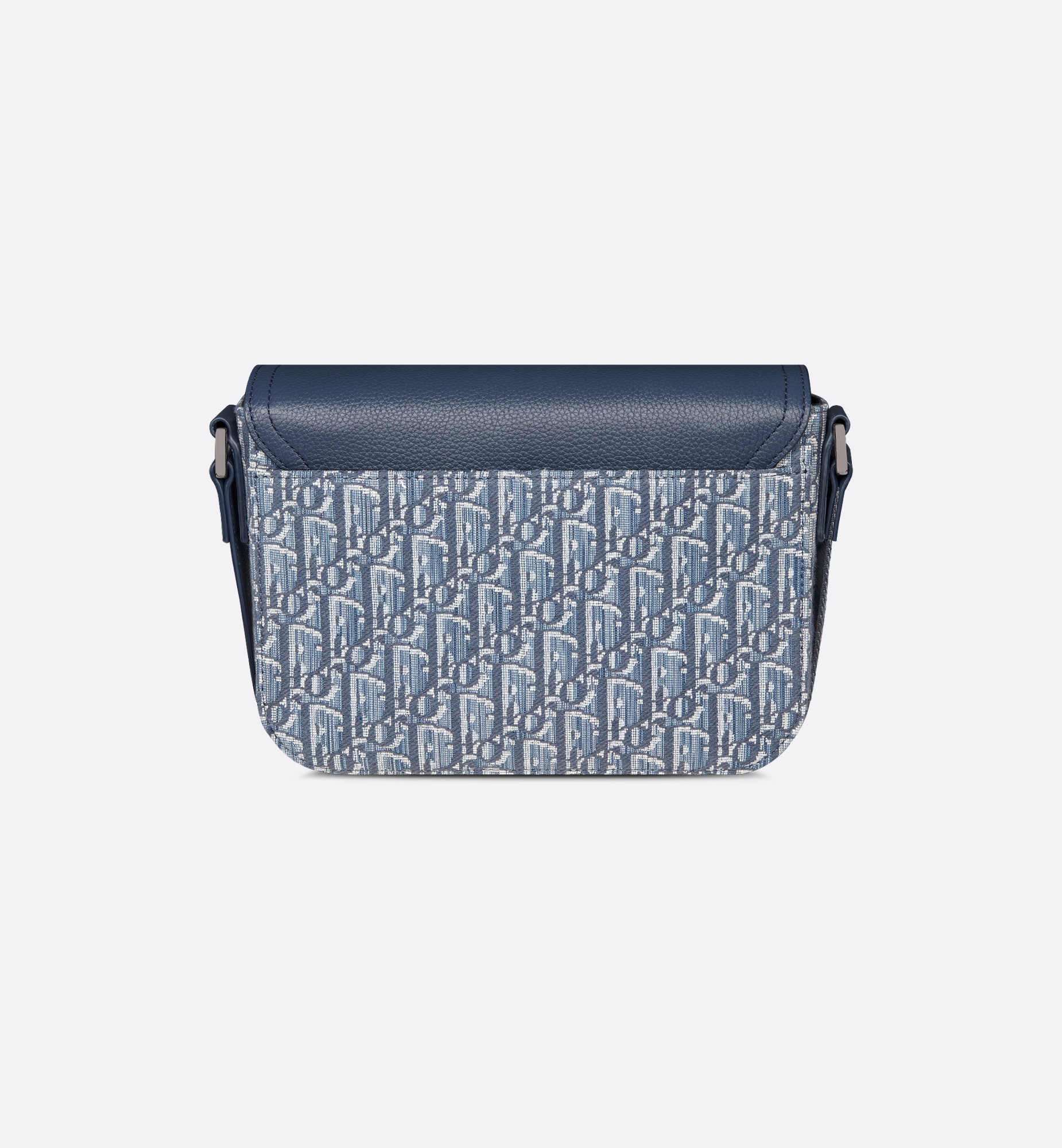 Small Saddle Messenger Bag with Flap - 2