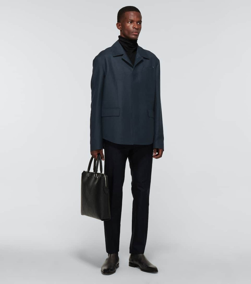Berluti Wool-blend single-breasted blazer outlook