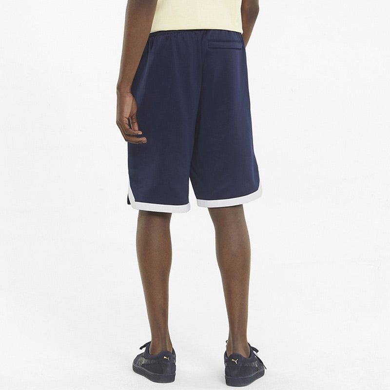 PUMA 8 Pt Logo Team Shorts 'Navy' 536923-06 - 4