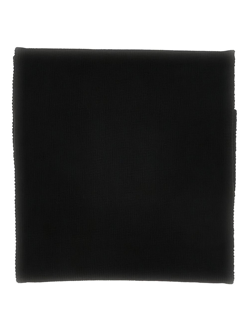 EMPORIO ARMANI ribbed-knit scarf outlook