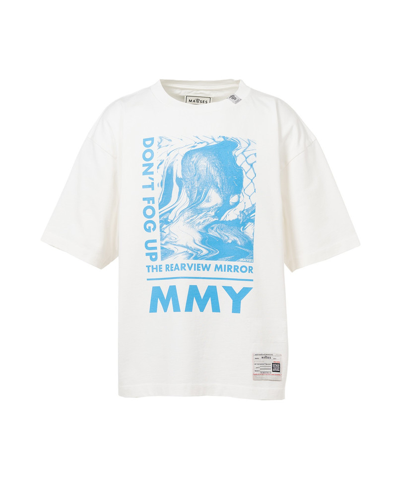 "MASSES x MMY" Don't Fog Up Print T-shirt 15