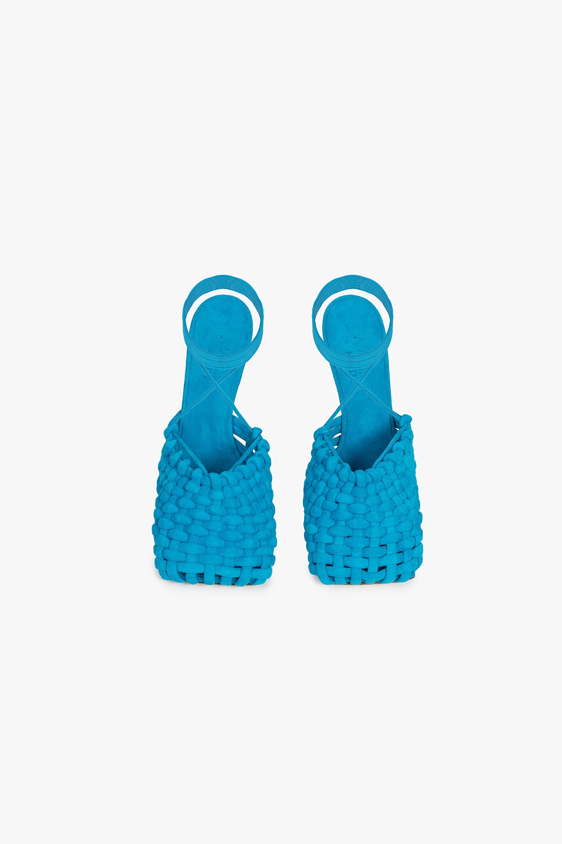 URSULA WEAVE SHOES TURQUOISE - 5