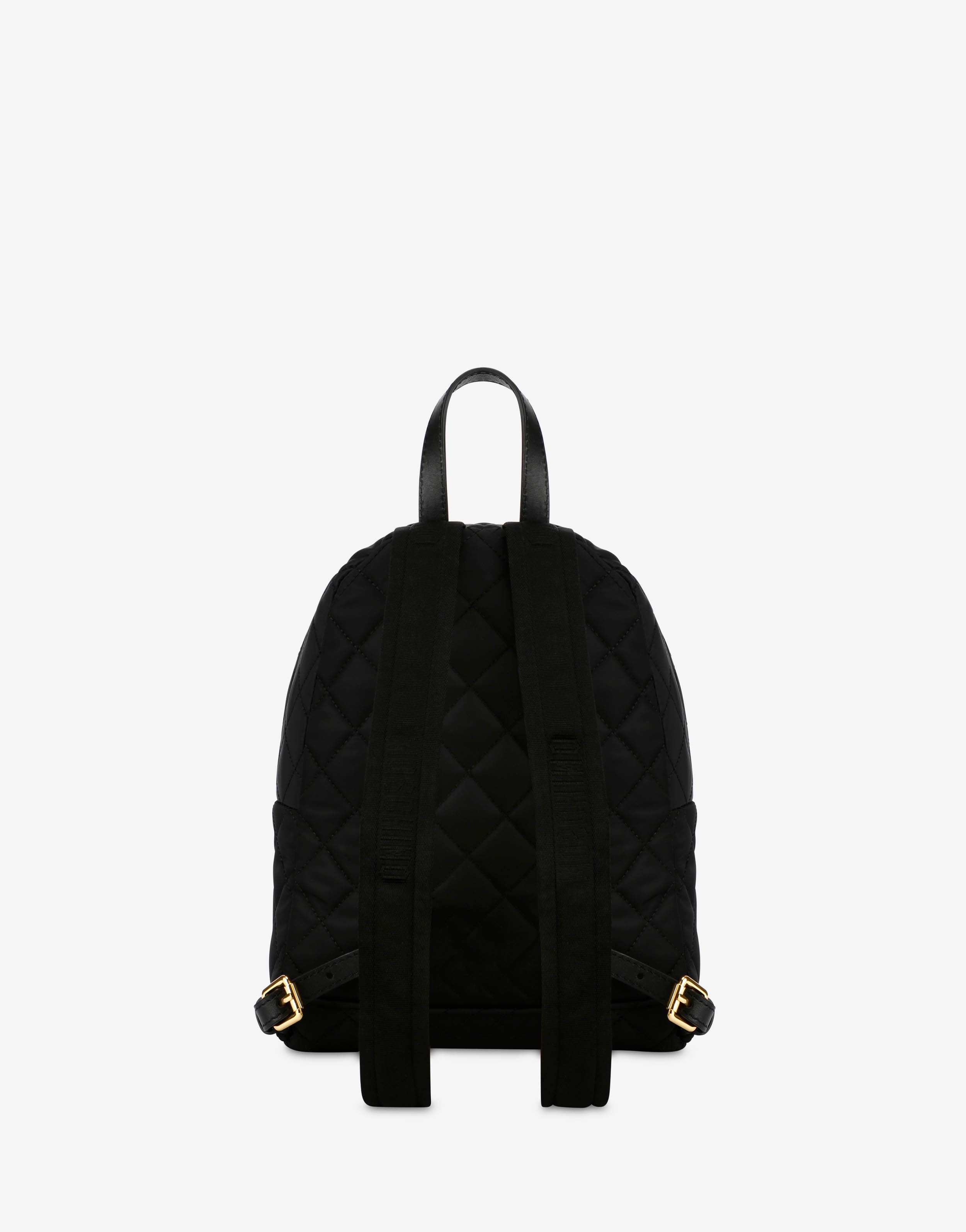 QUILTED BACKPACK WITH LOGO - 4