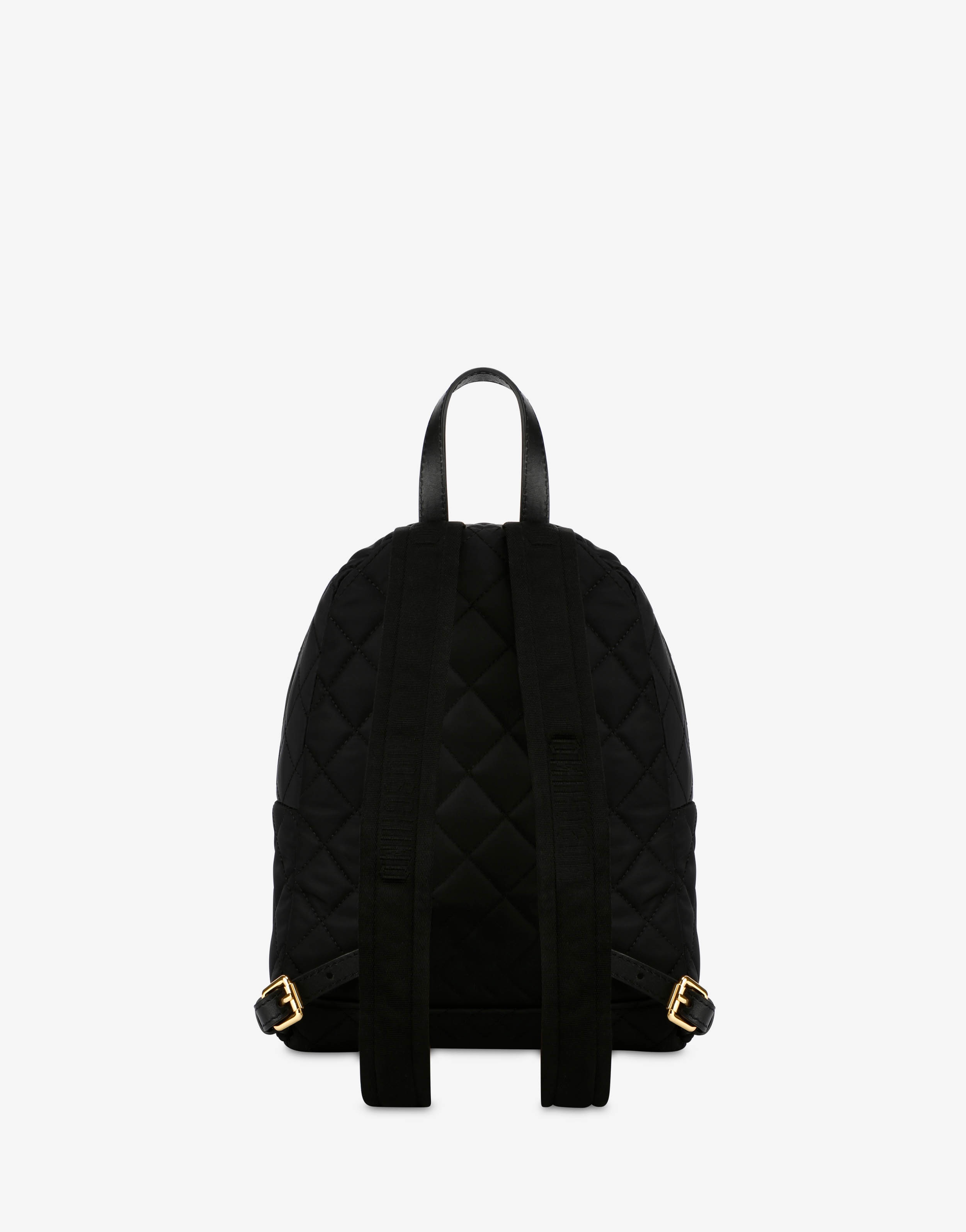 QUILTED BACKPACK WITH LOGO - 2