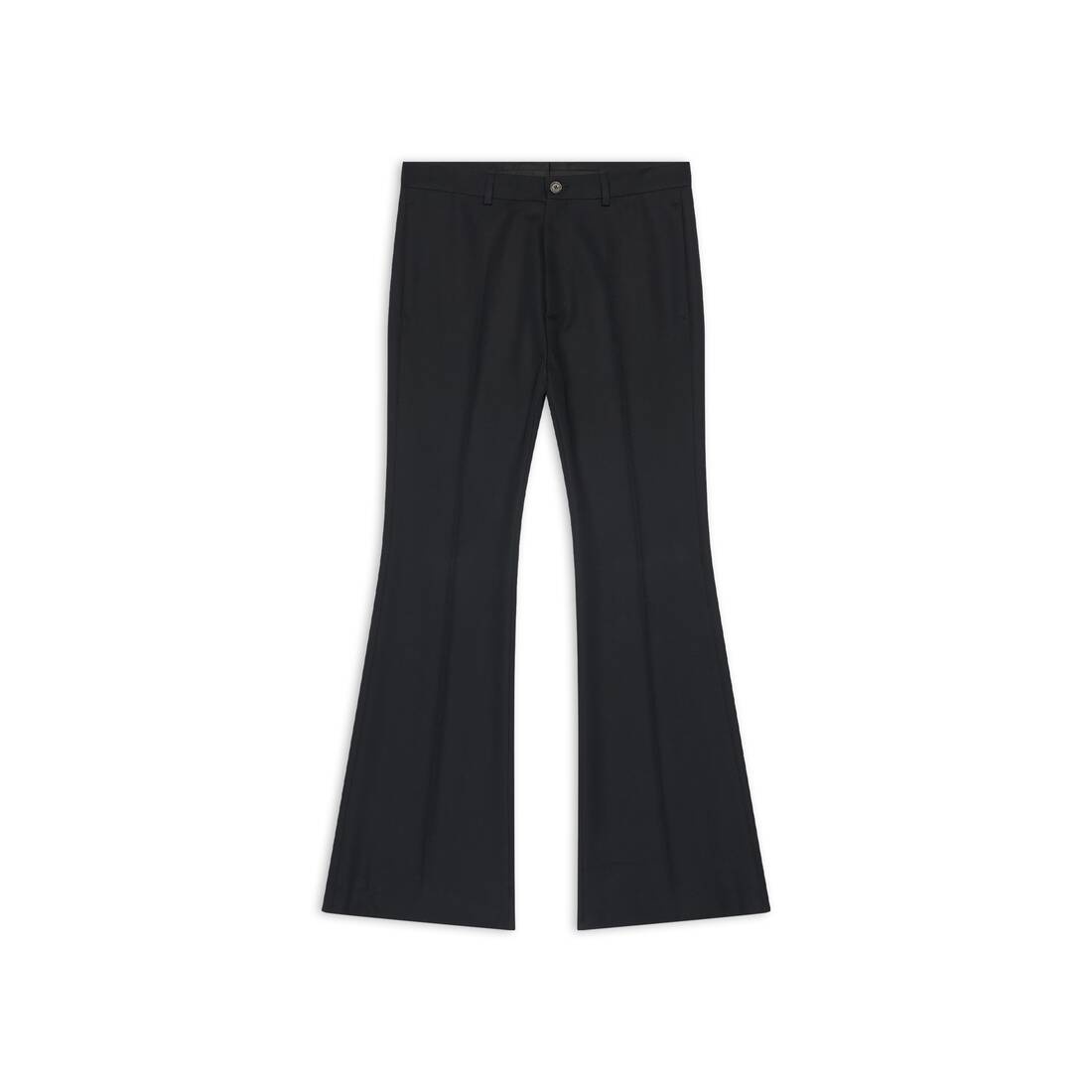 Tailored Flared Pants in Black - 1