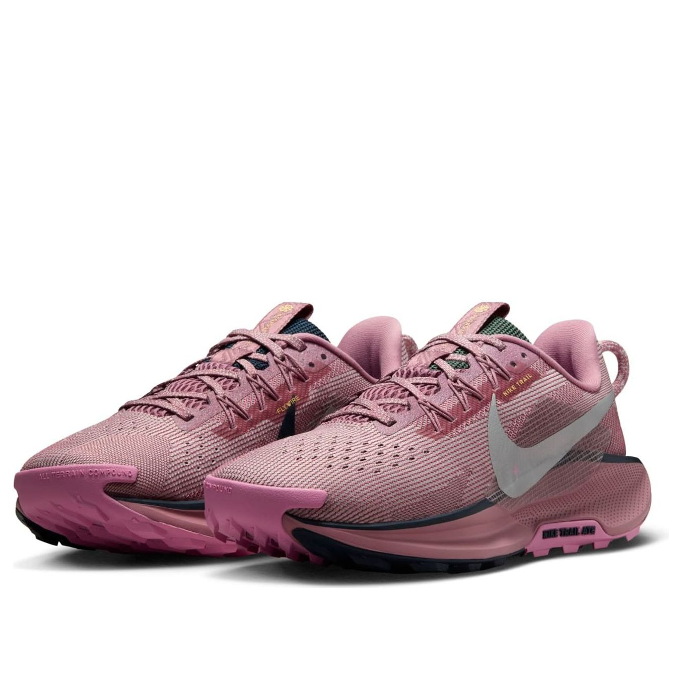 (WMNS) Nike Pegasus Trail 5 'Plum Dust Pink Metallic Silver' DV3865-500 - 3