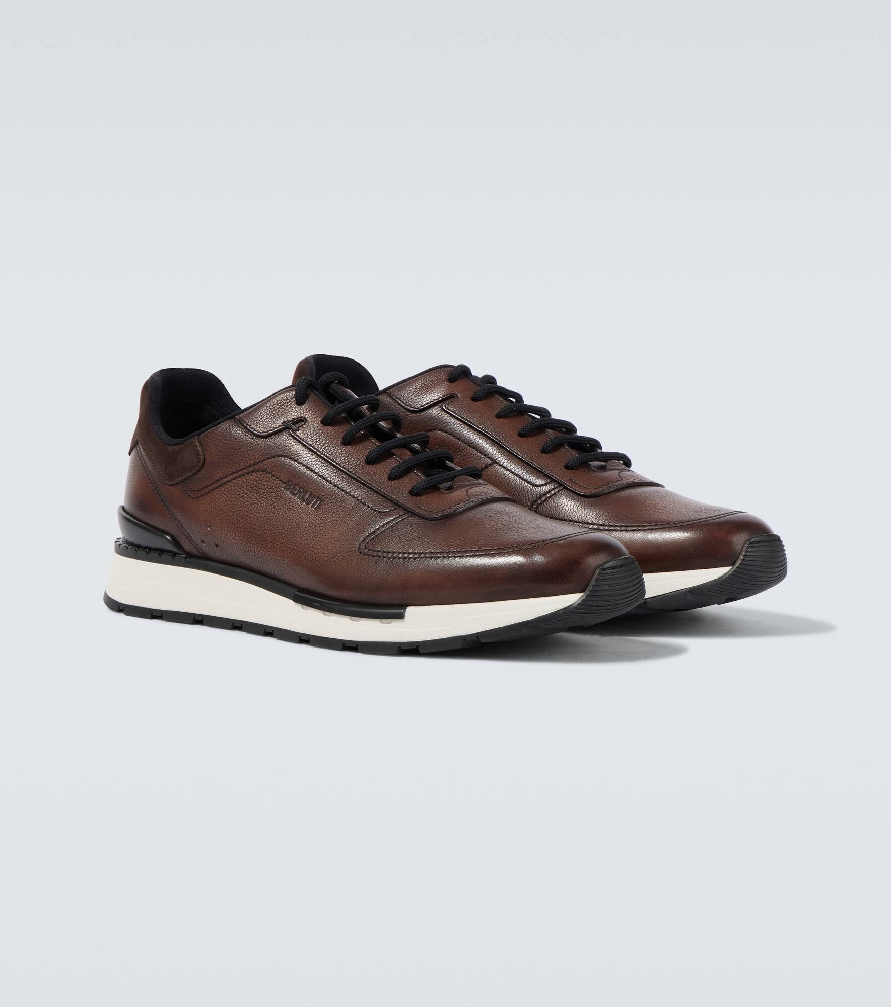 Fast Track leather sneakers - 5