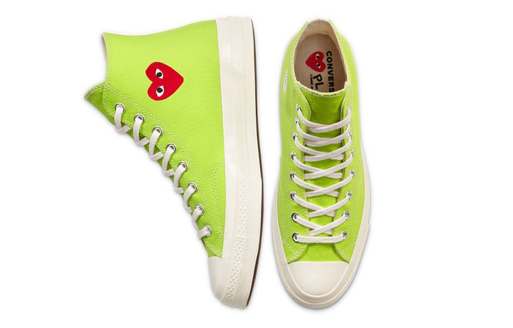Converse x COMME des GARCONS PLAY Chuck 70 High 'Bright Green' 168299C - 5