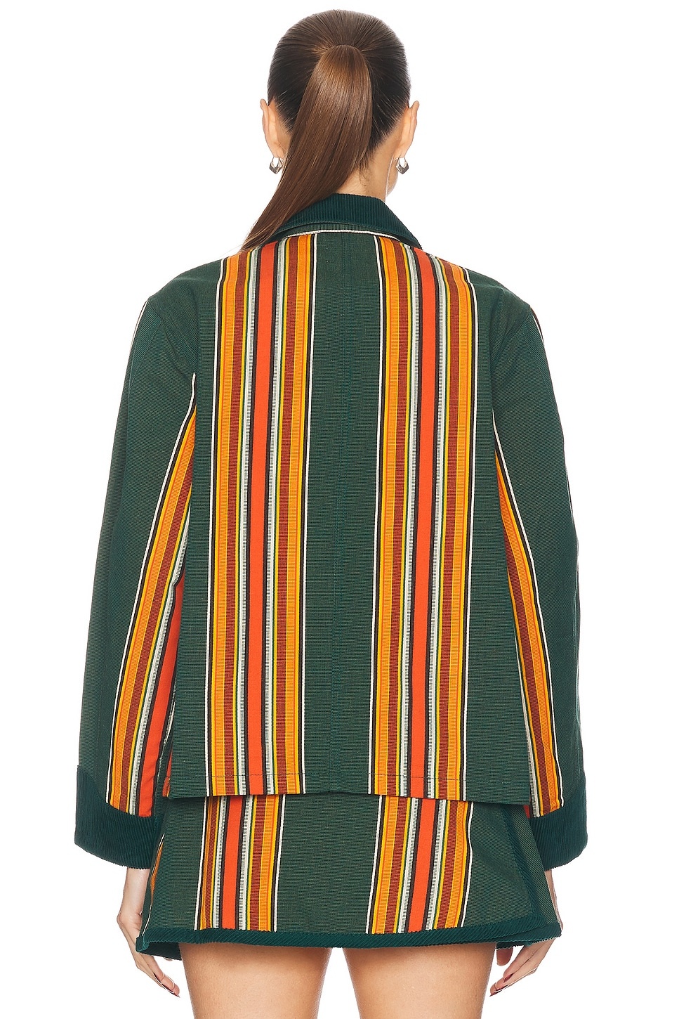 Parakeet Stripe Craft Jacket - 3