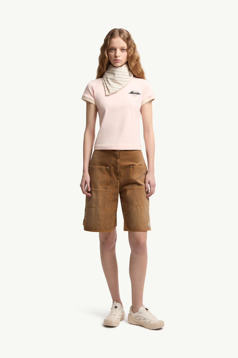 Moncler Heart Logo Cotton T-Shirt outlook