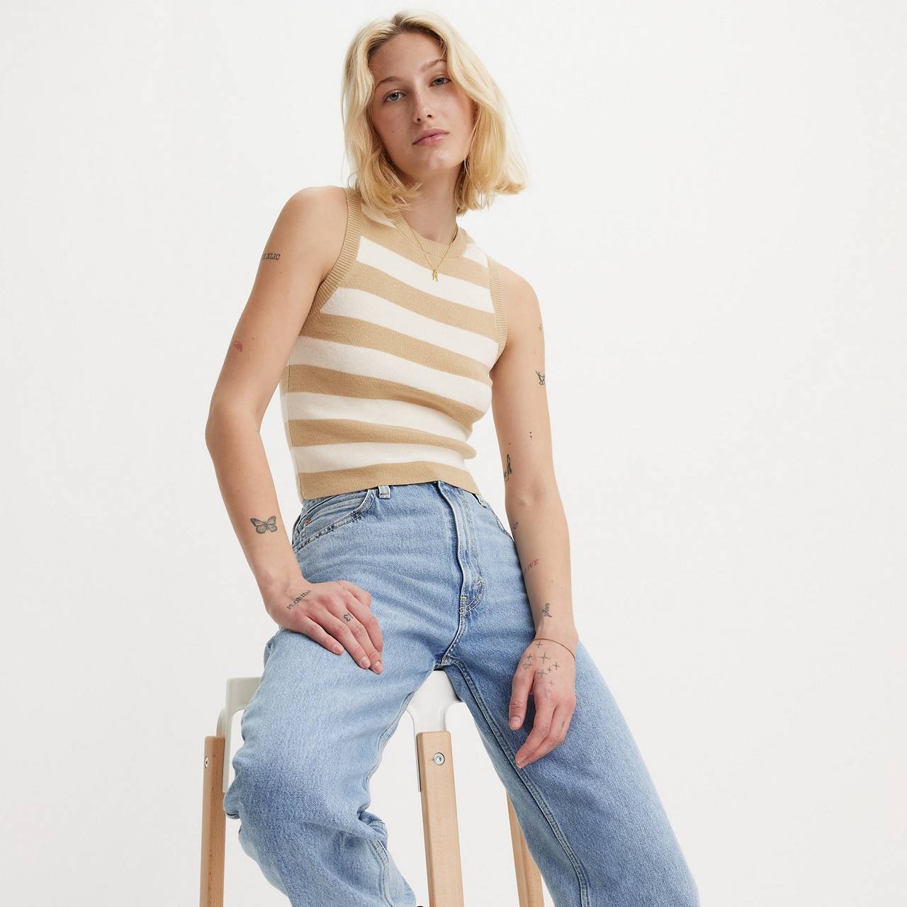 OCEAN SWEATER TANK TOP - 4