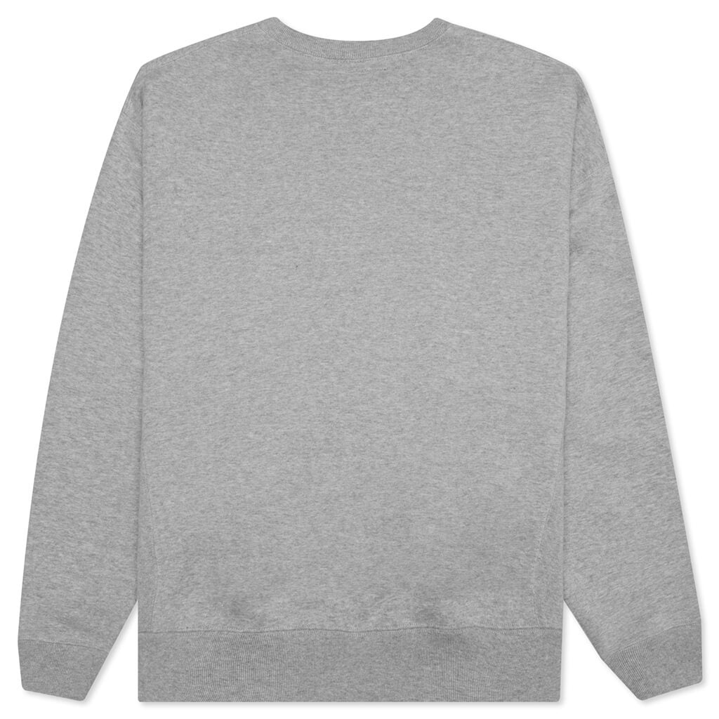 COLLEGE CO L/S CREWNECK - GREY - 2