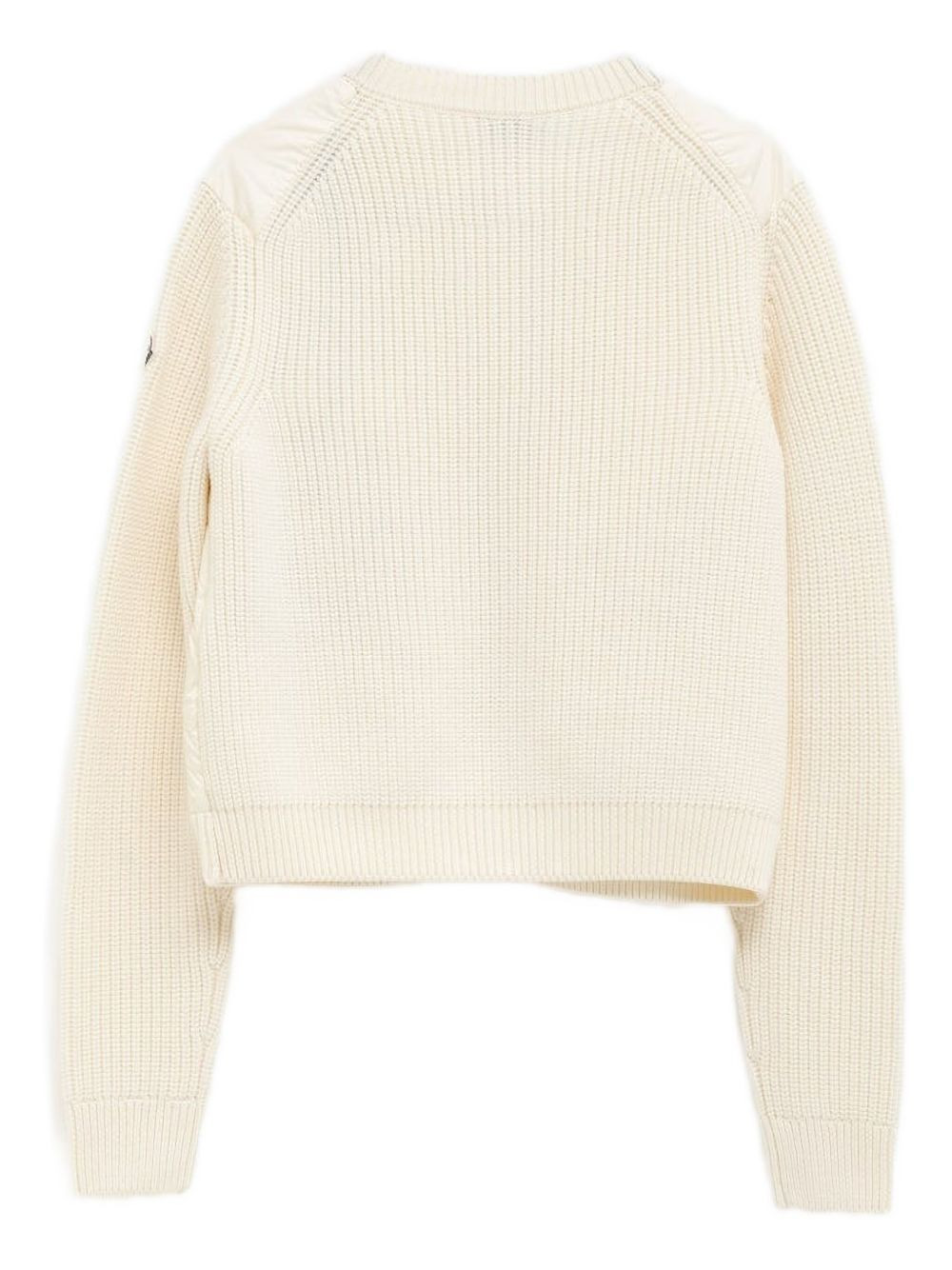 quilted knit cardigan - 2