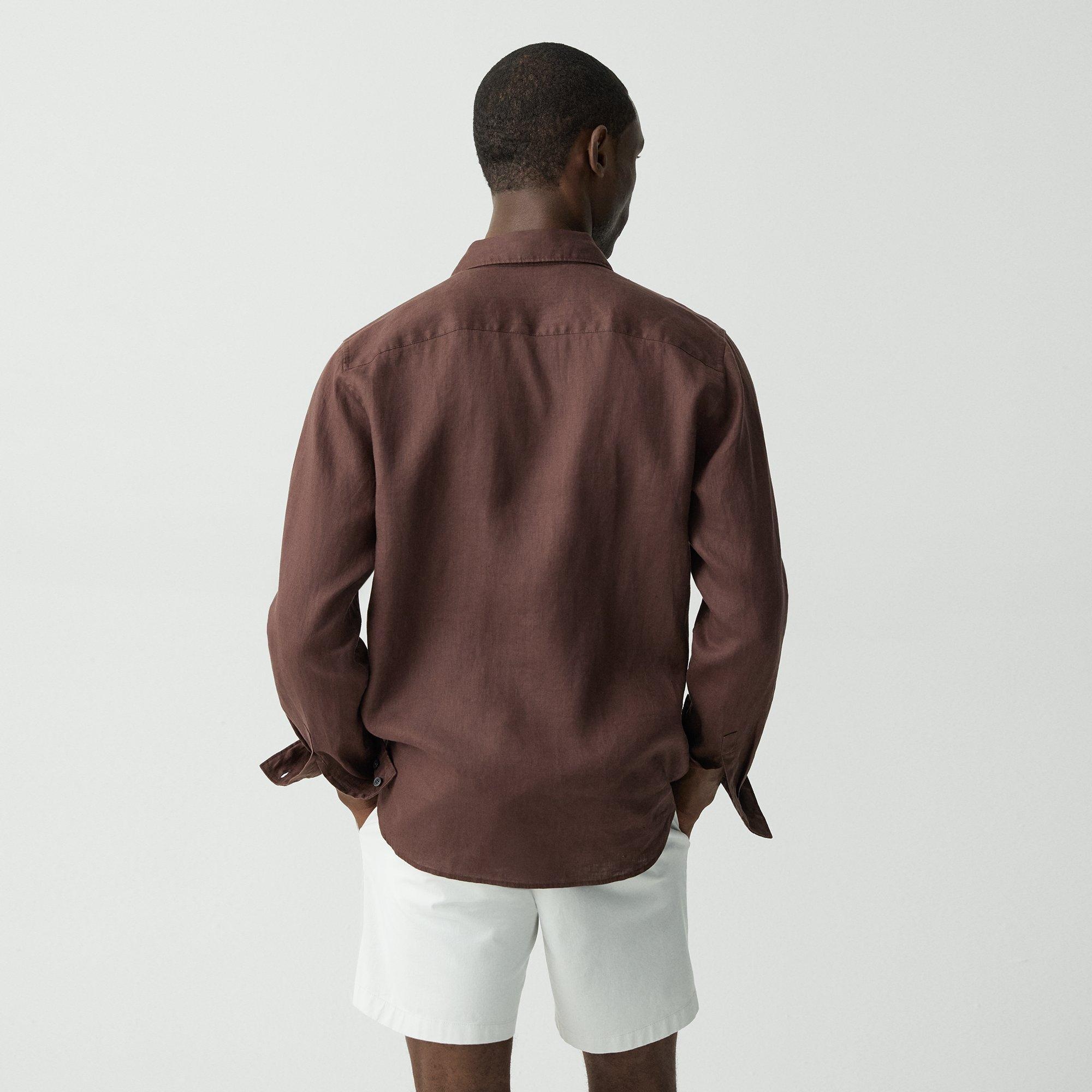 Irving Shirt in Relaxed Linen - 4