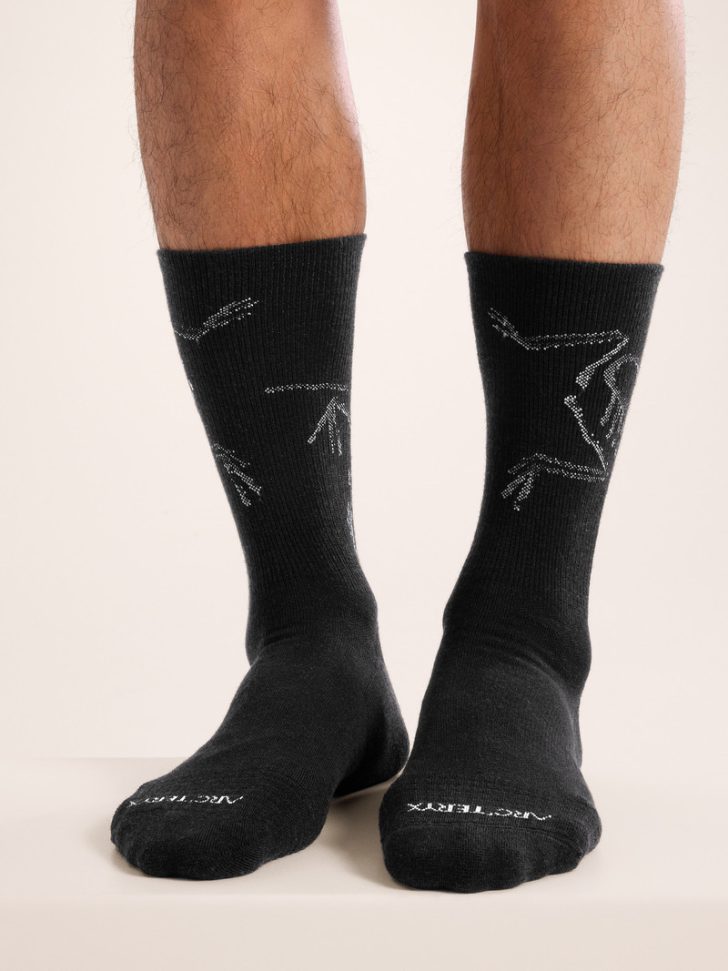 Merino Wool Mid Bird Sock 1