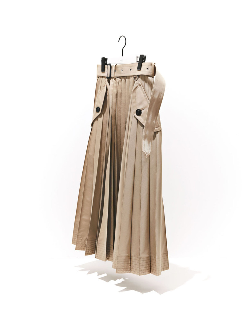 sacai Cotton Gabardine Skirt outlook