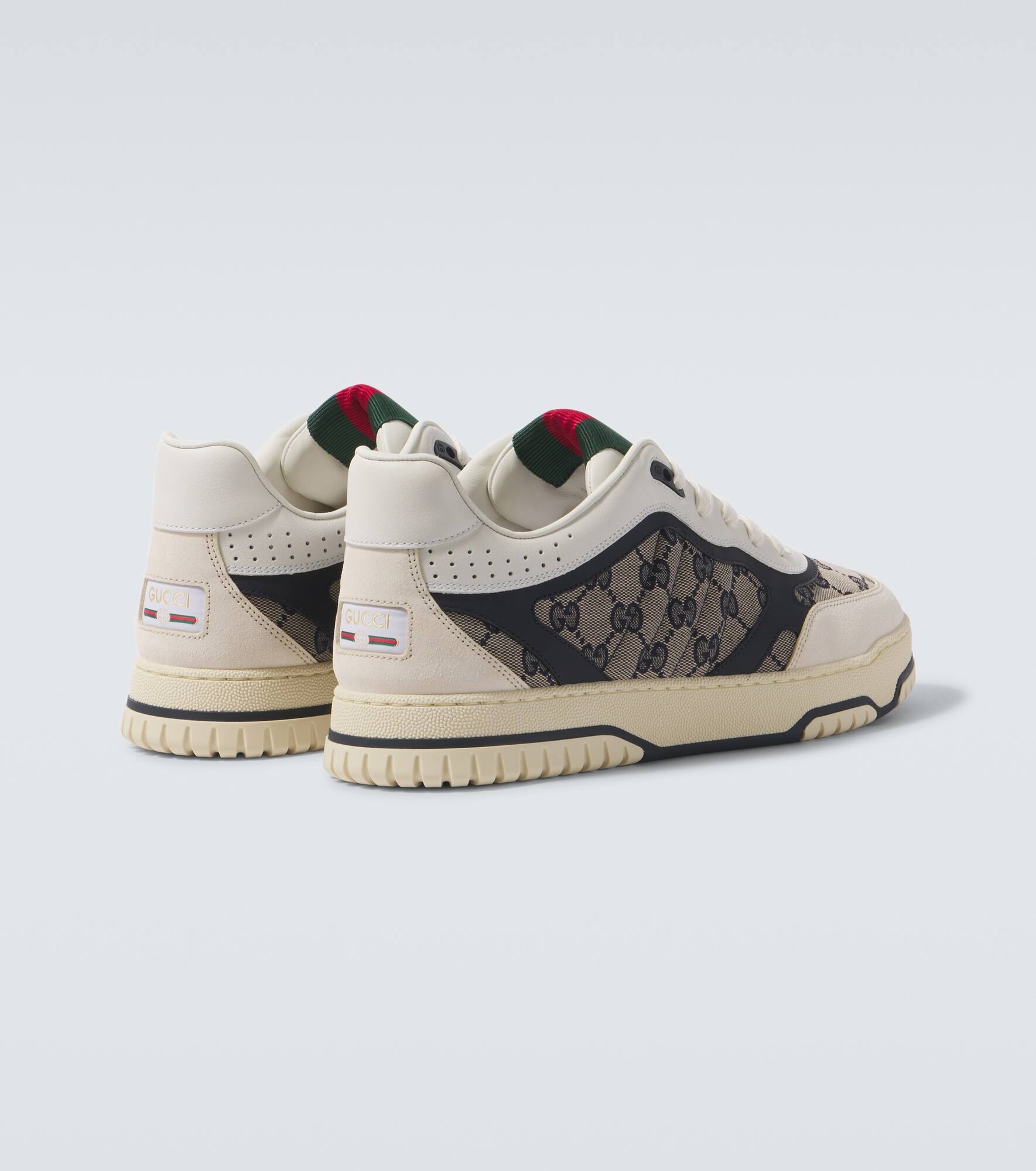 Gucci Re-Web leather sneakers - 6