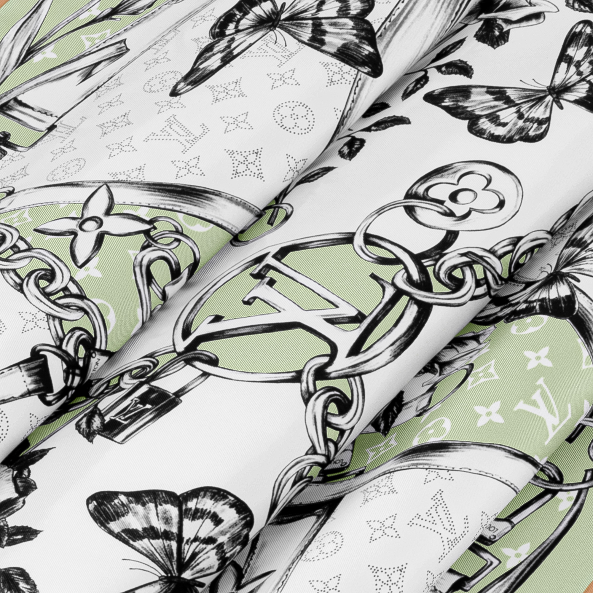Blooming Monogram Square 90 - 3