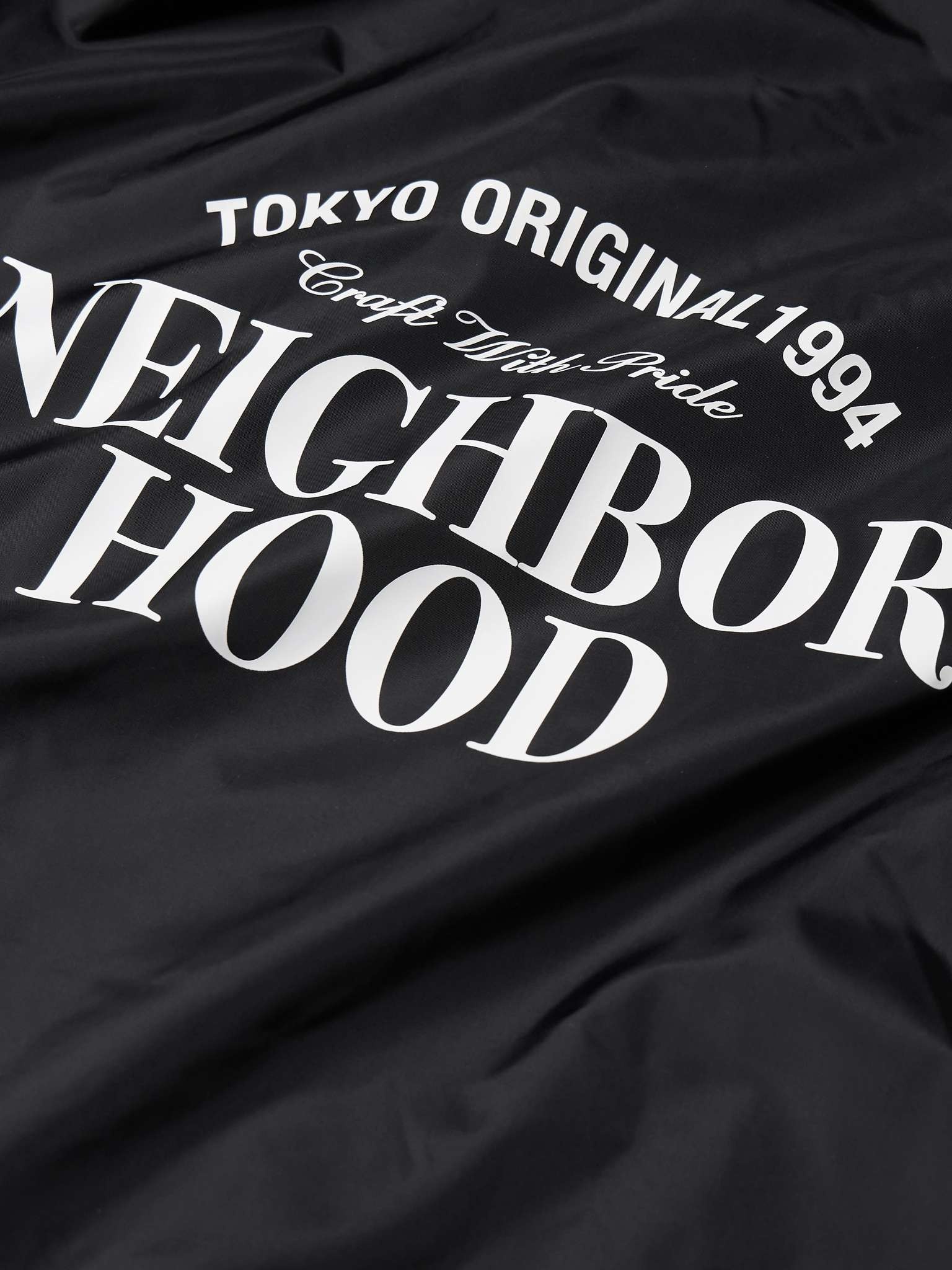 Logo-Print Nylon Jacket - 5