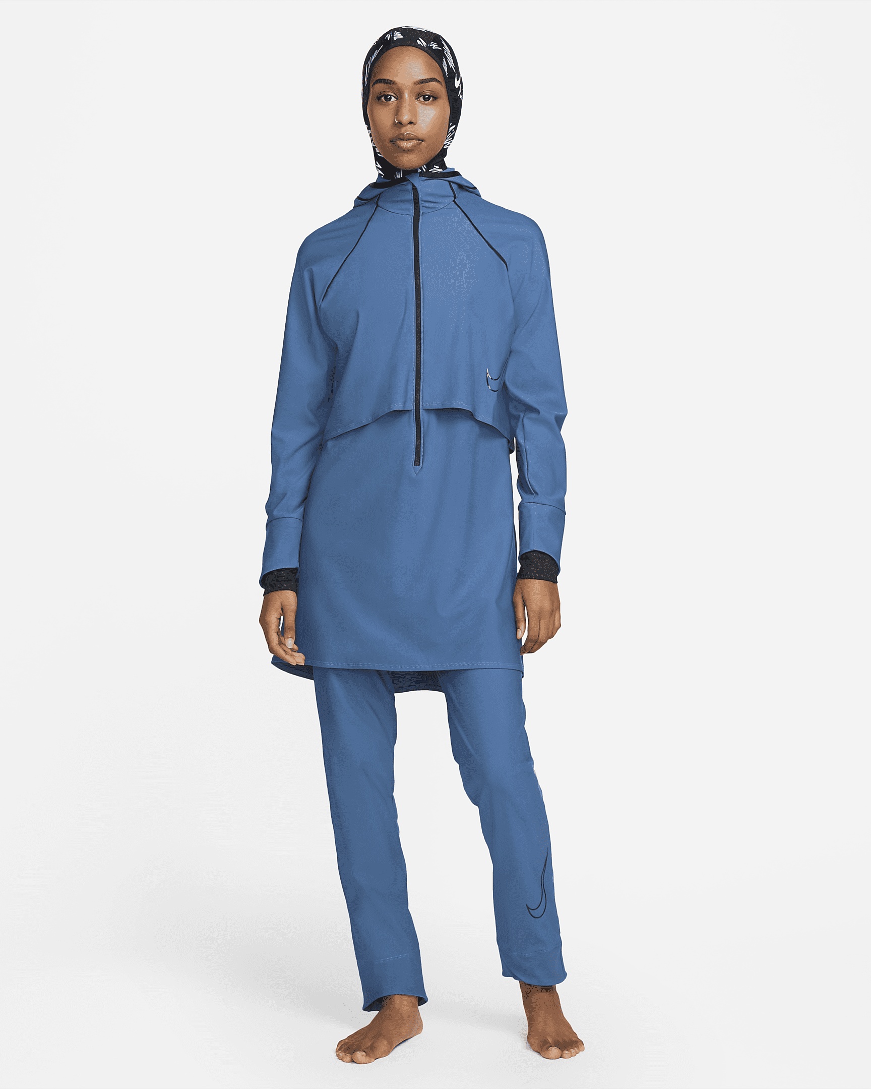 Nike Women's Victory Luxe Swim Tunic - 8