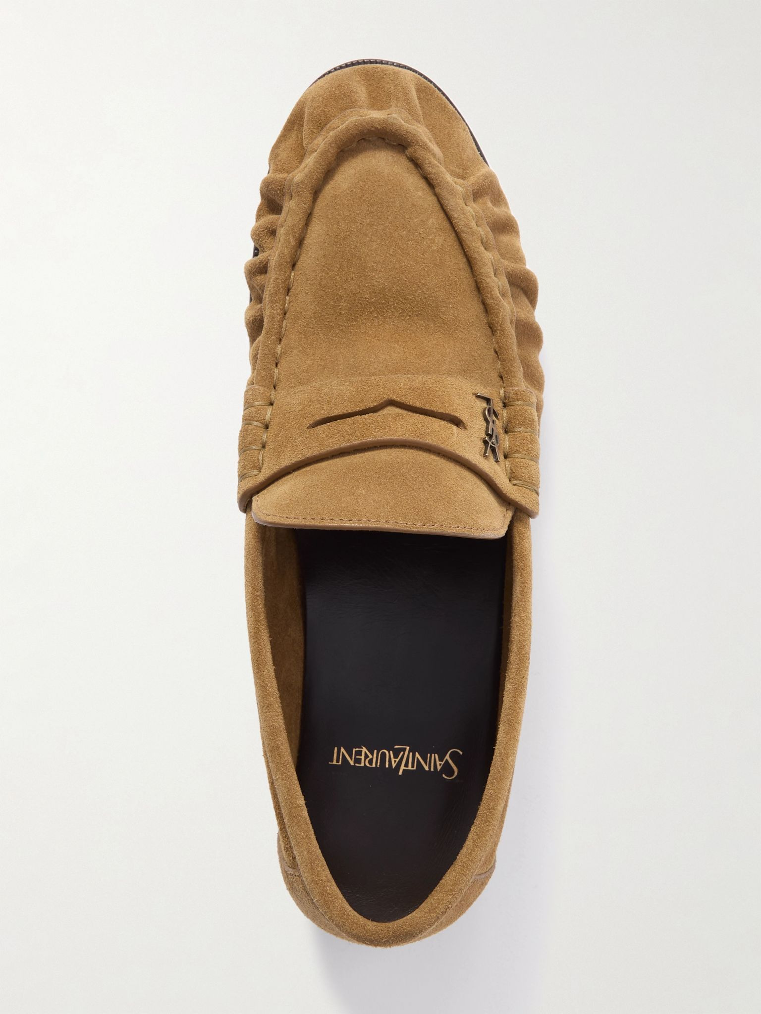 Le Loafer suede loafers Brown - 5