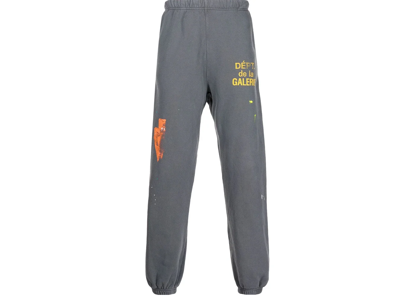 Gallery Dept. Paint Splatter Detail Track Pants Gray - 1