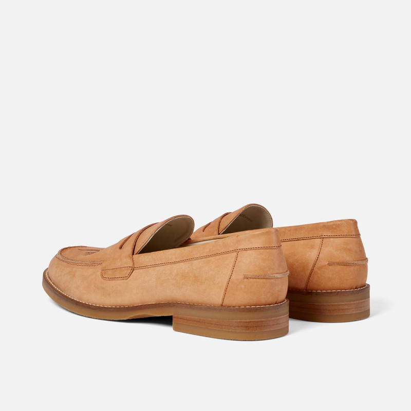 Wilde Natural Palm Tree Penny Loafer - Men's 6