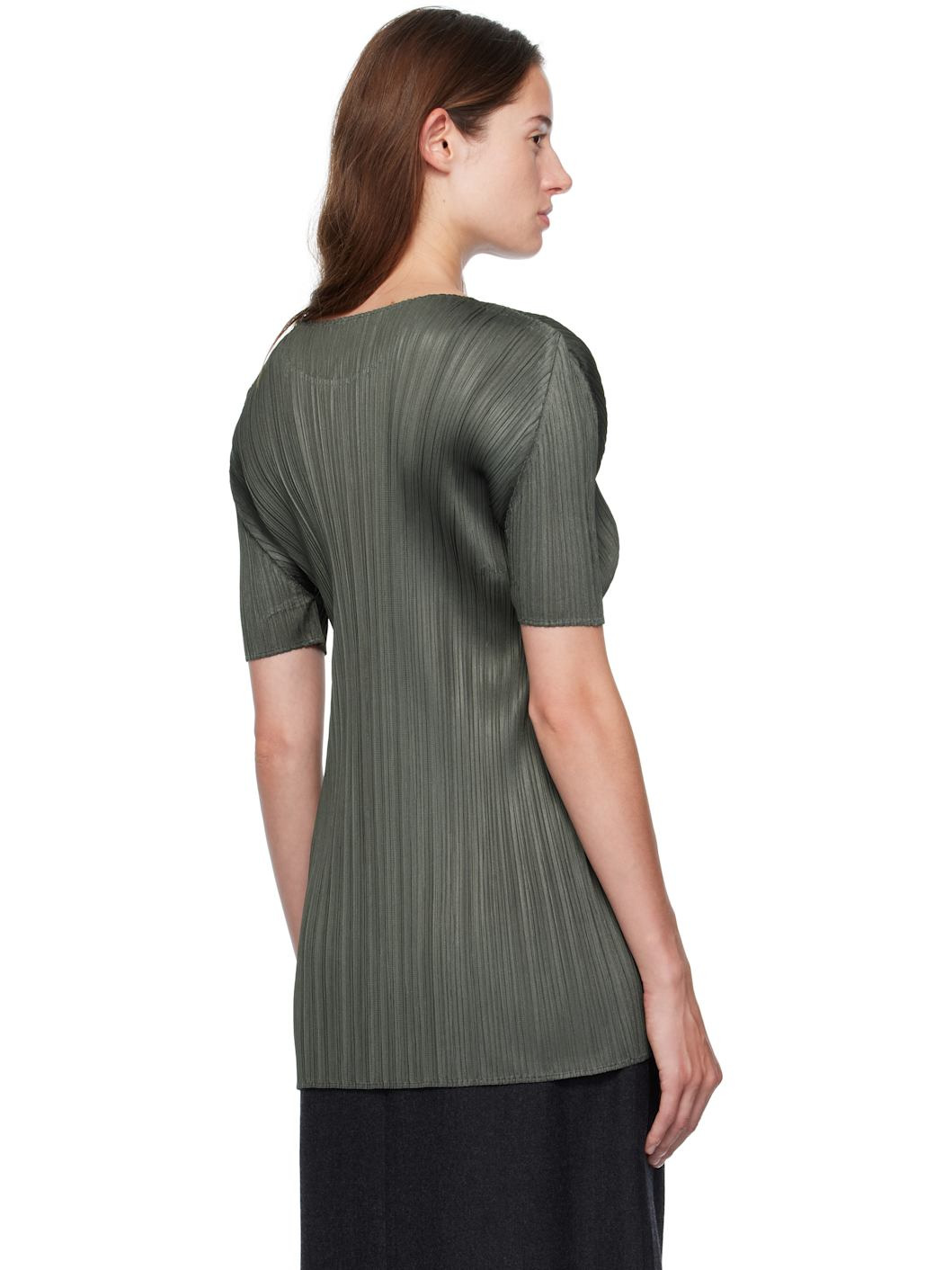 Gray Monthly Colors June T-shirt - 3