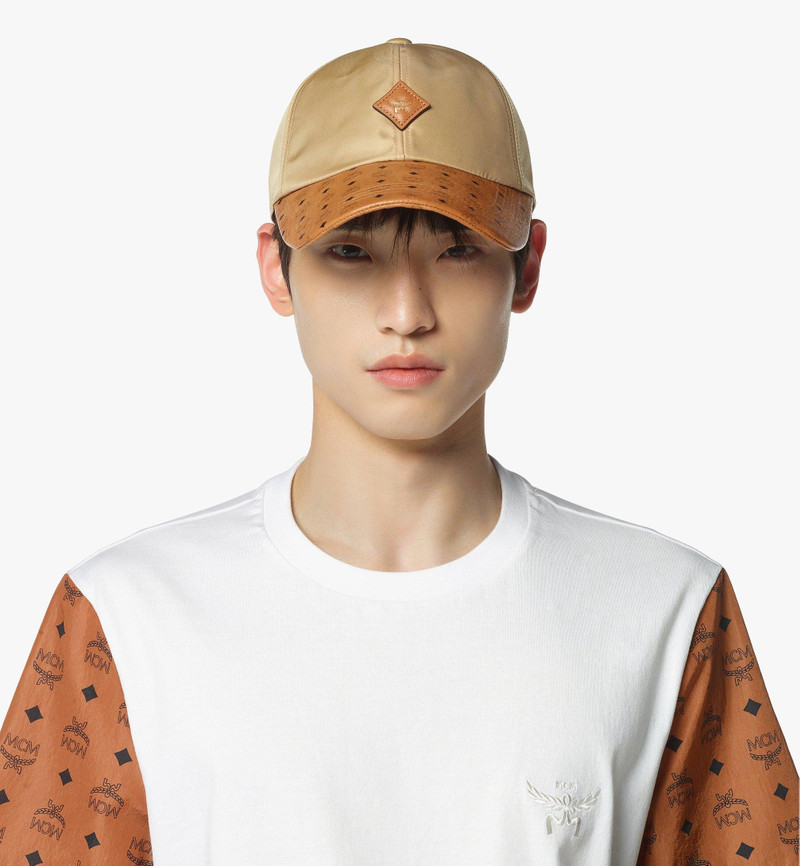 MCM Classic Cap in ECONYL® and Leather outlook