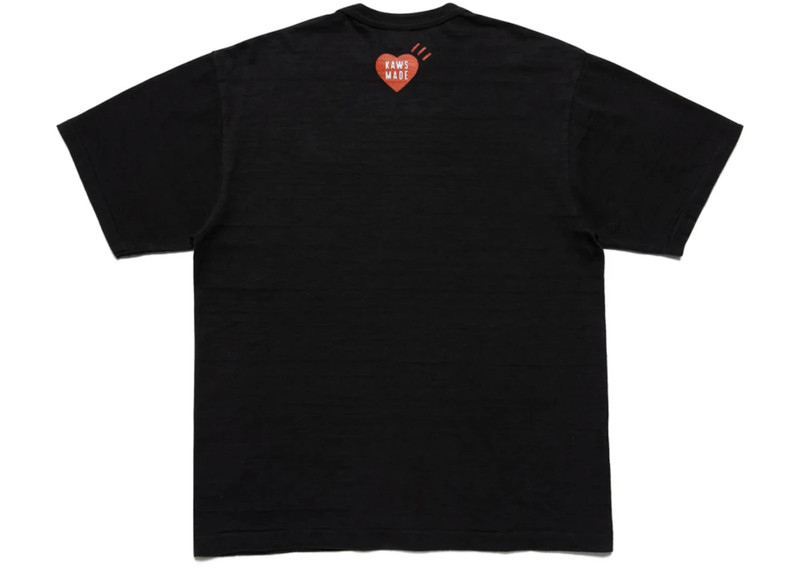 Human Made Human Made x KAWS #1 T-shirt Black outlook