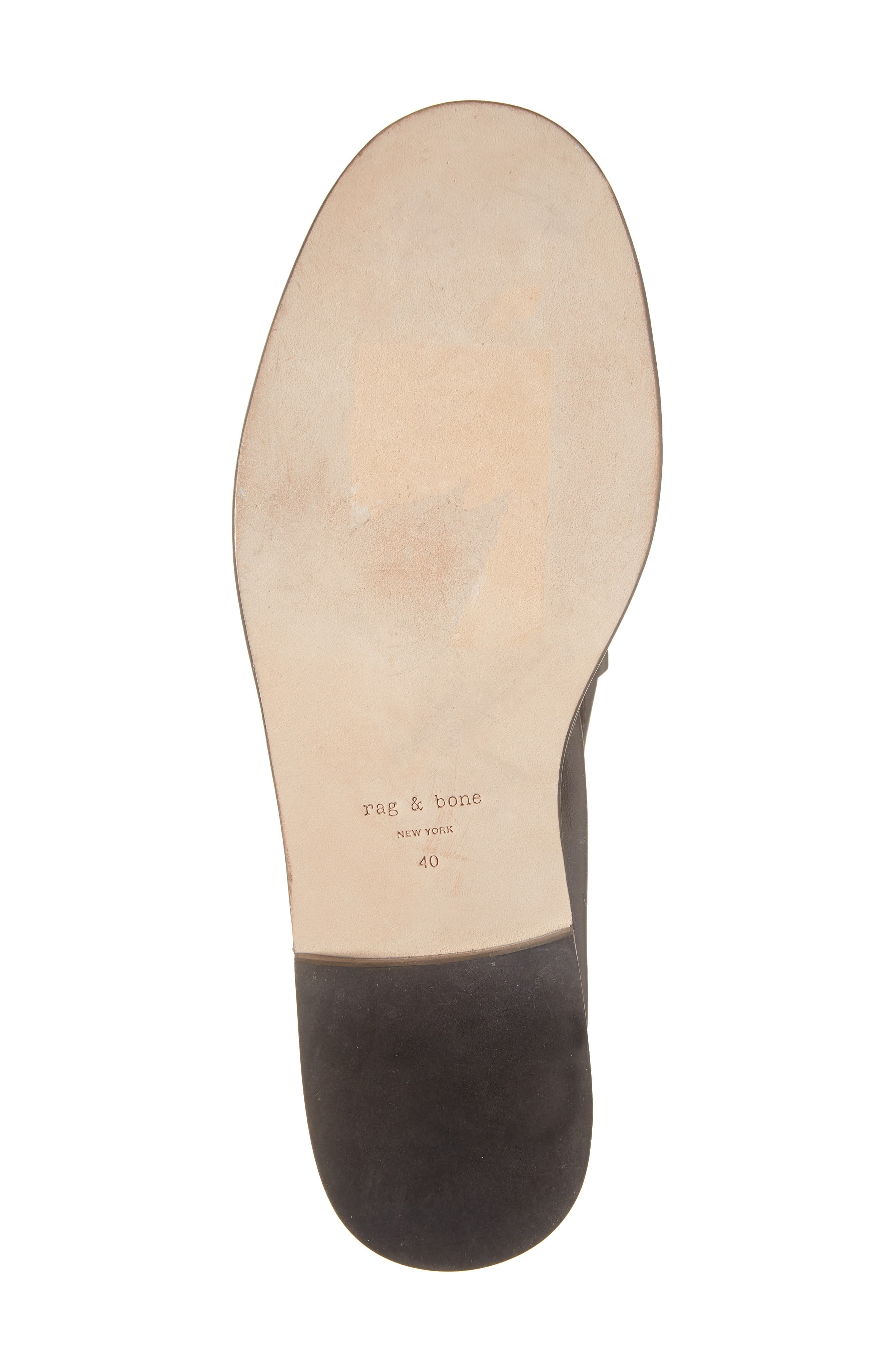 rag & bone Carter Penny Loafer Mule in Blk at Nordstrom - 6