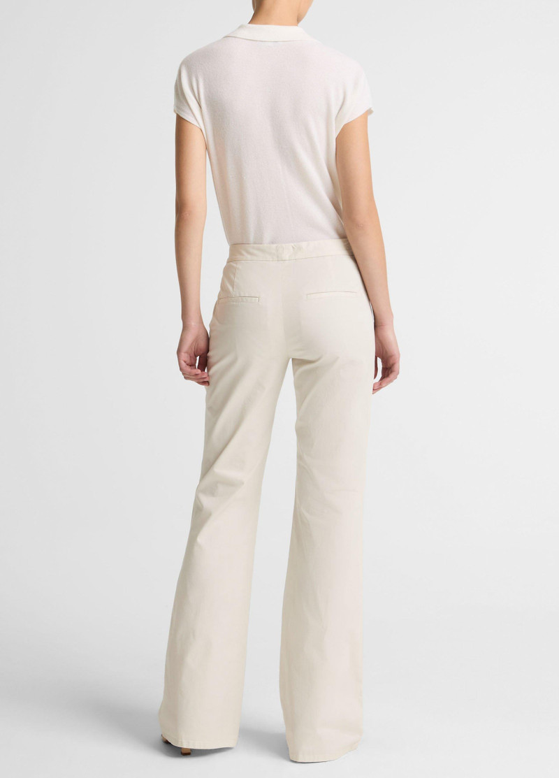 Vince Italian Stretch-Cotton Flare Pant outlook