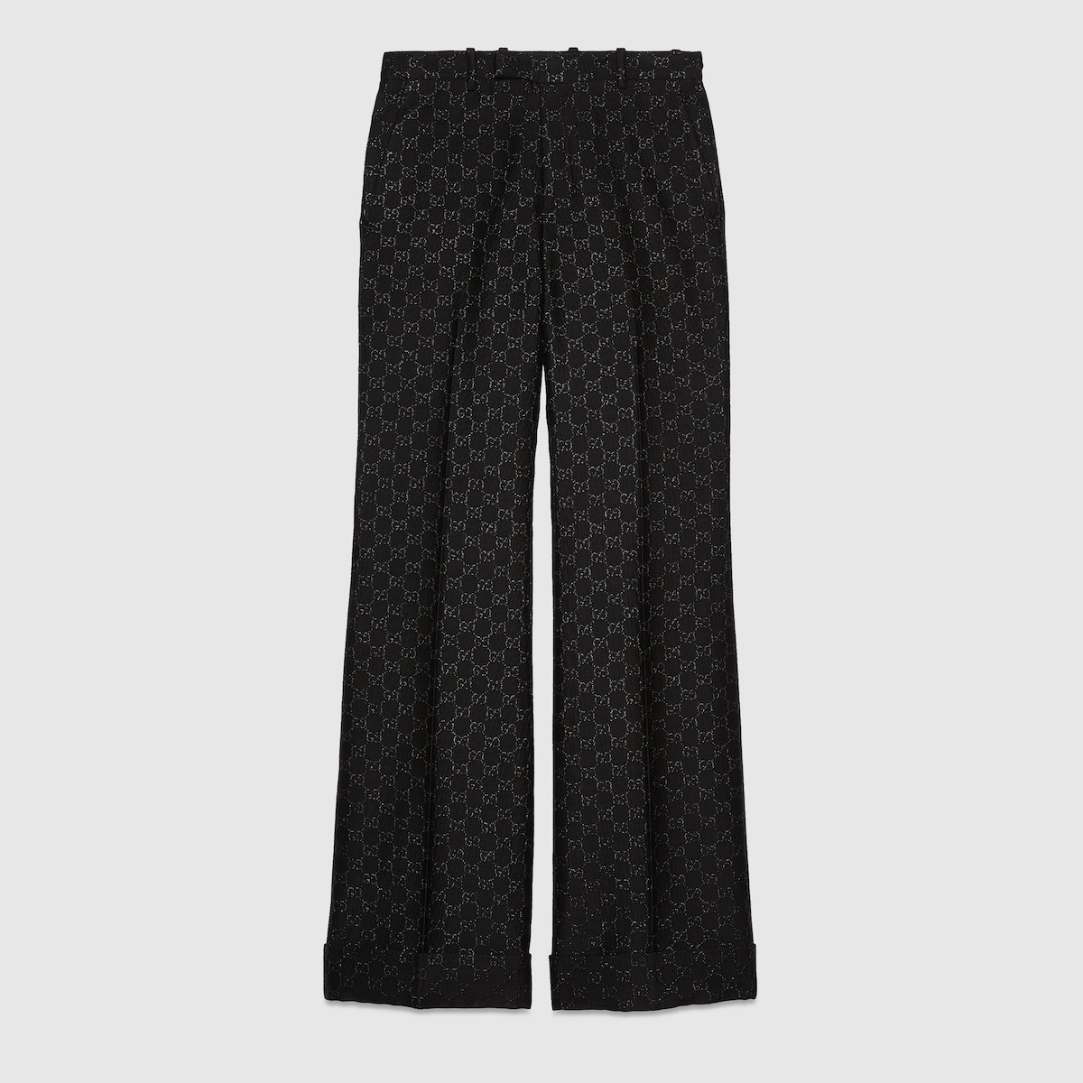 GG wool lamé pant - 1