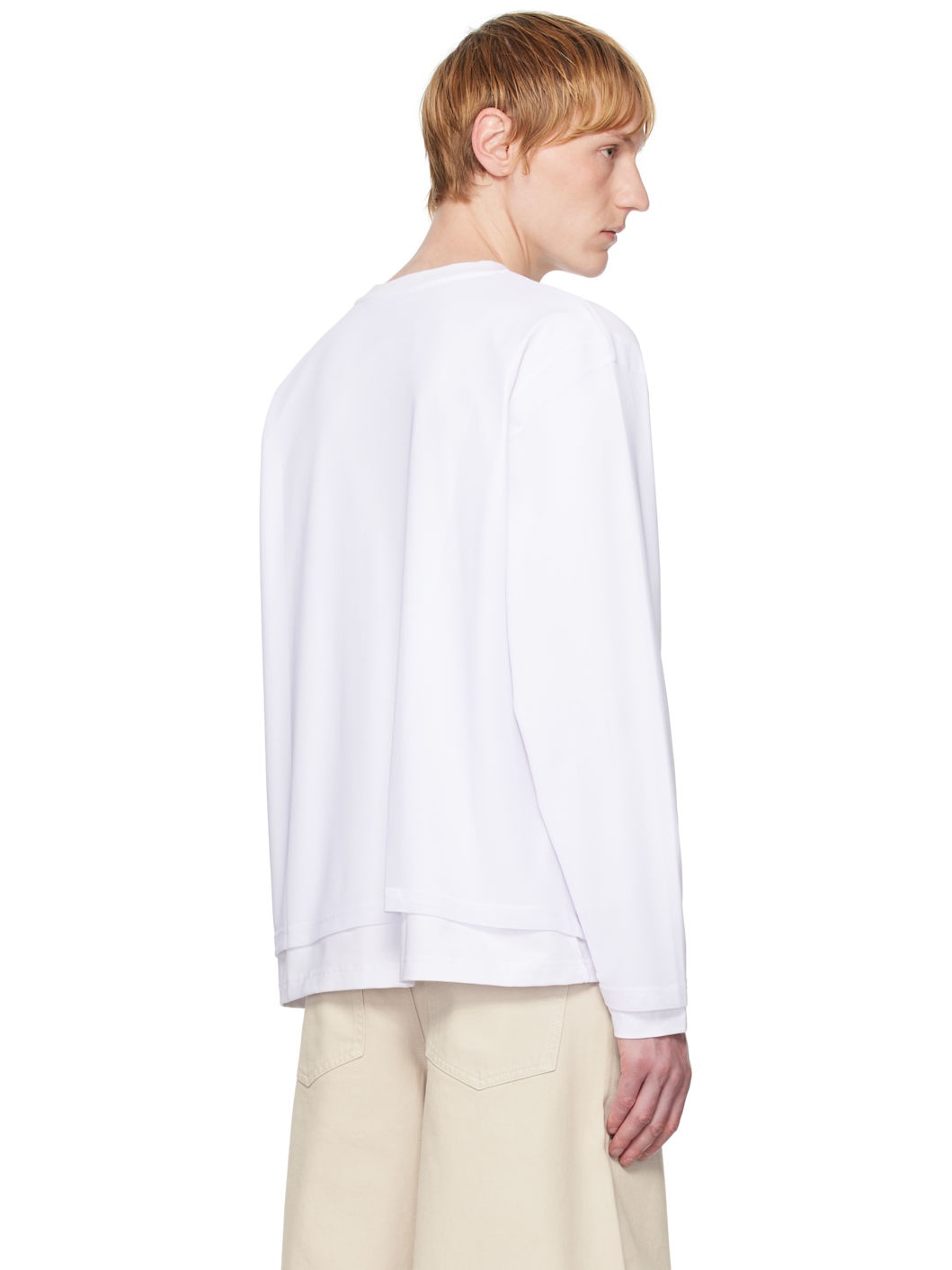 White Deceptae Long Sleeve T-shirt - 3