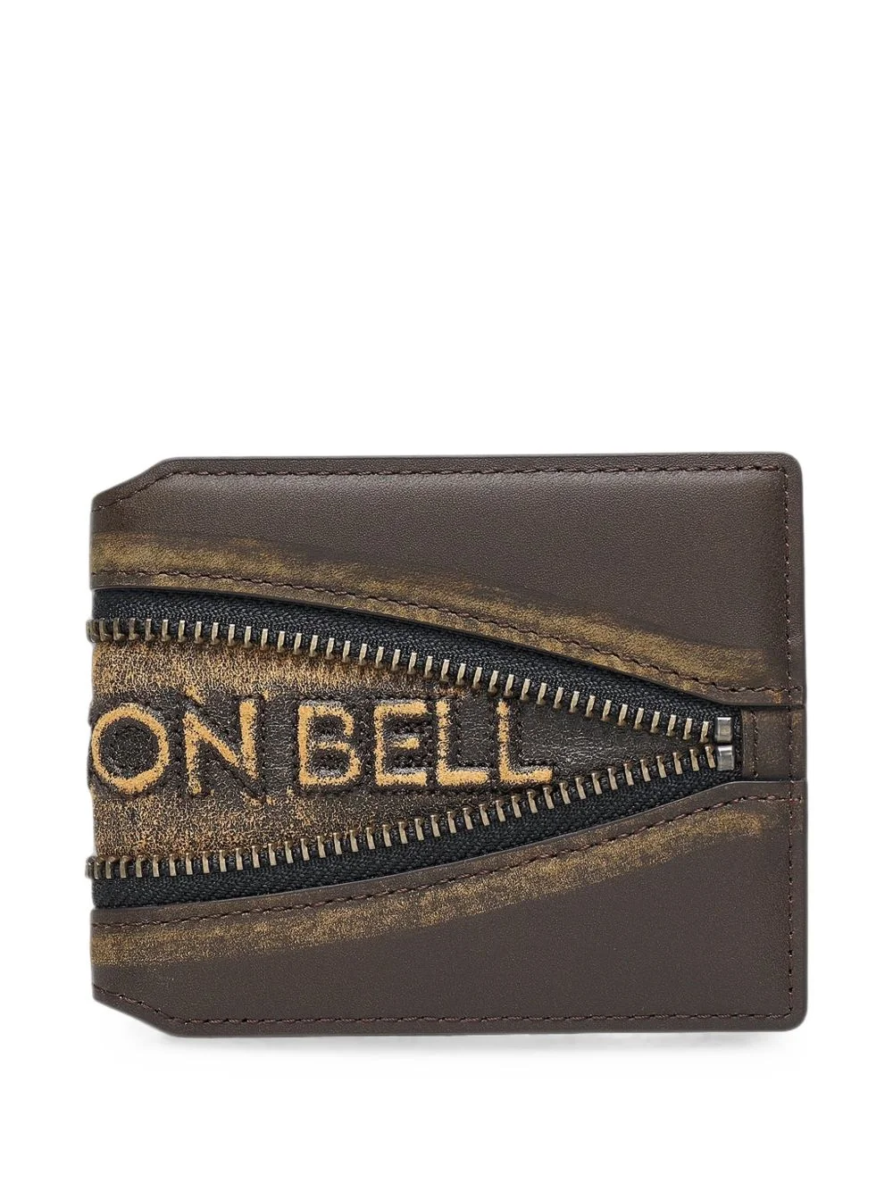 embossed-logo wallet - 1