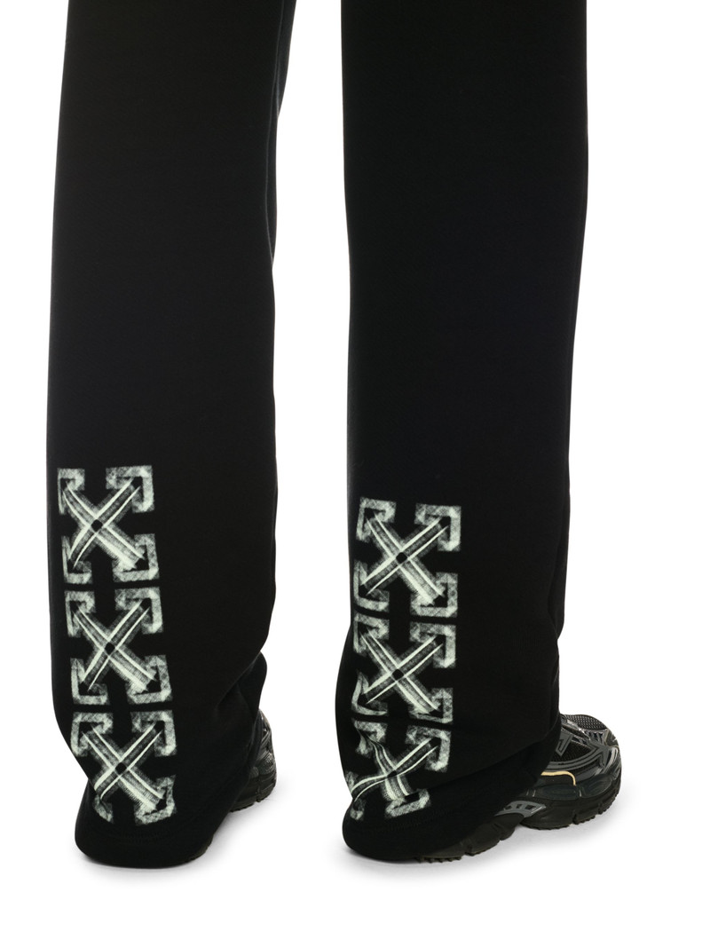 Black Vibe Arrow Sweatpants 5