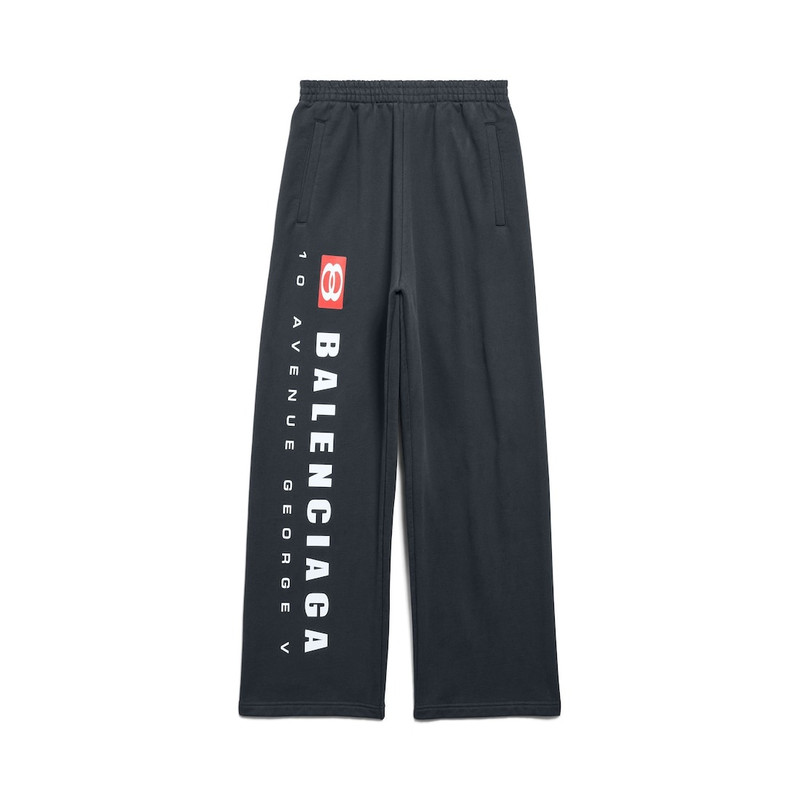 Men's Unity Sport Baggy Sweatpants in Faded Black 1