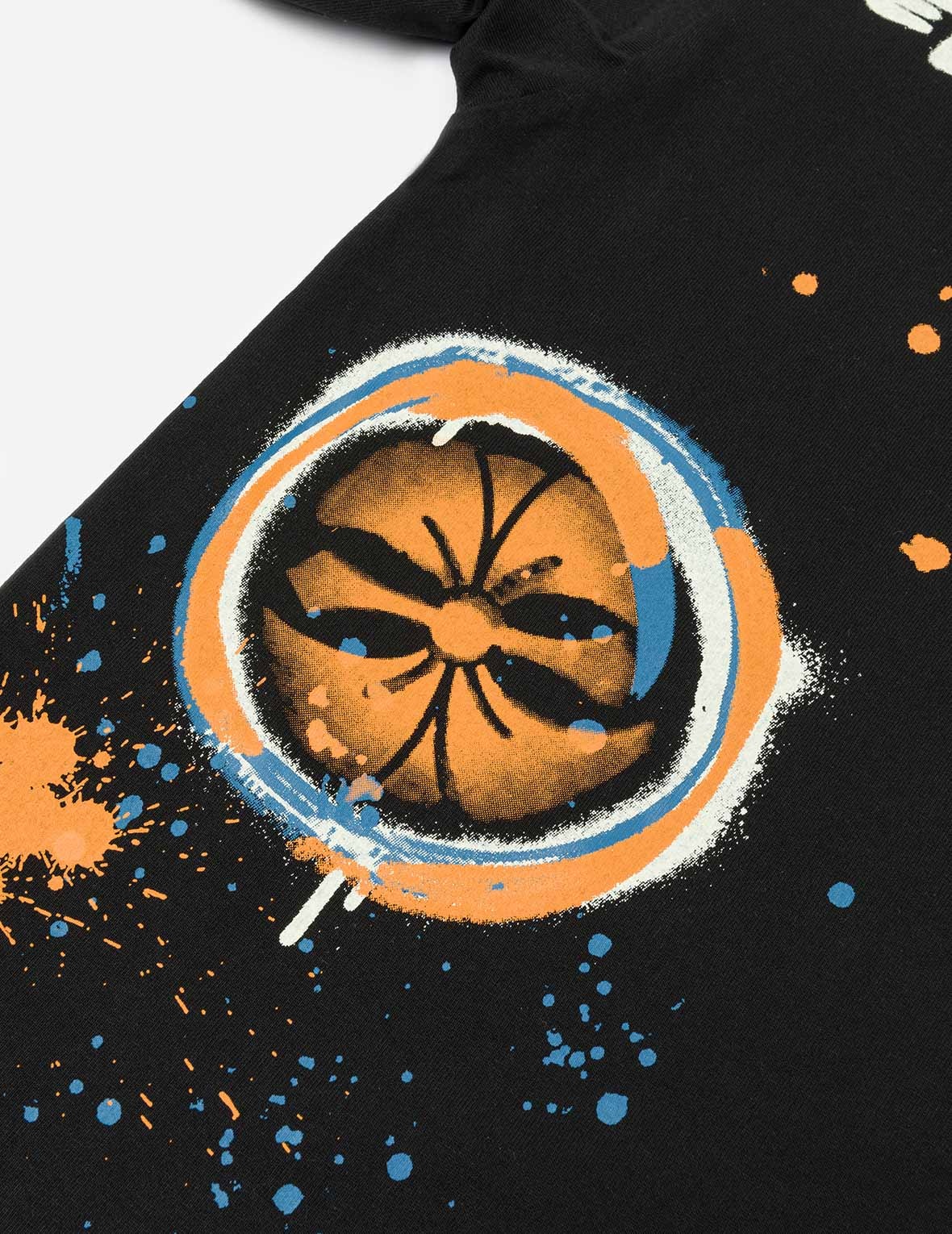 Graffiti Print Relax Fit T-Shirt - 6
