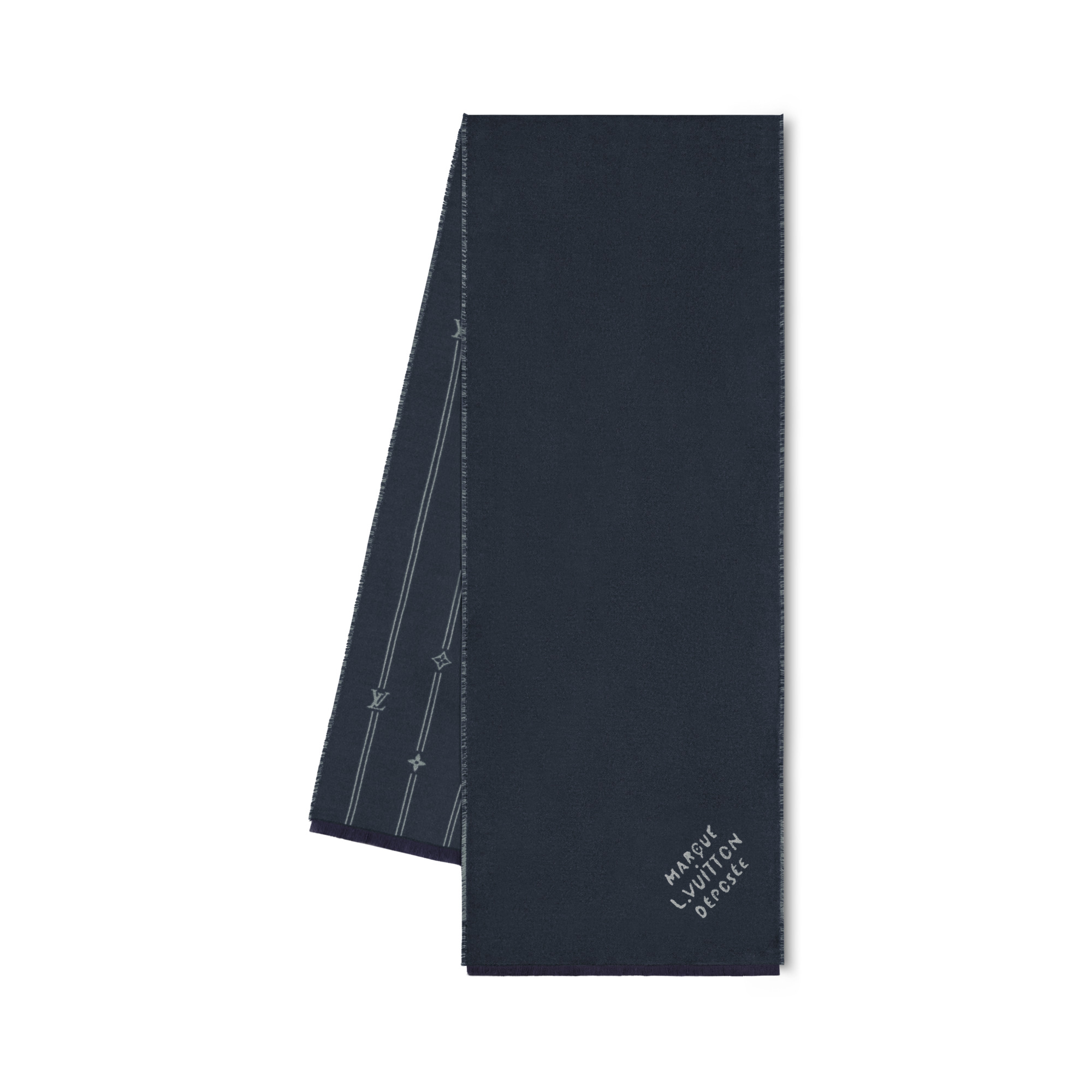 Monogram Stripes Scarf - 3