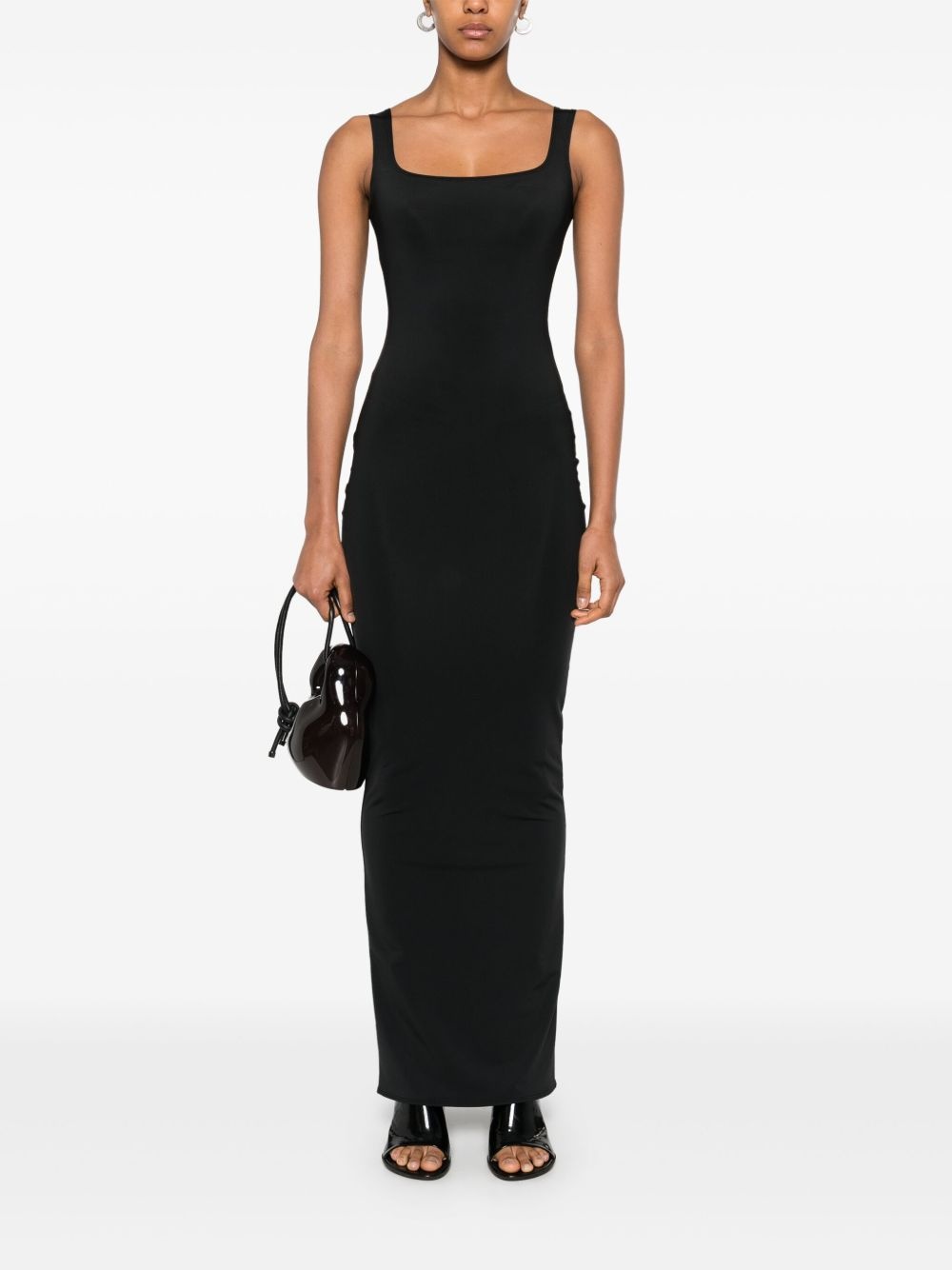 square-neck maxi dress - 2