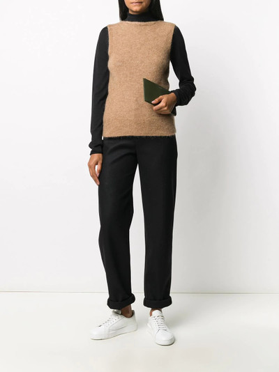 Jil Sander mock neck knitted top outlook