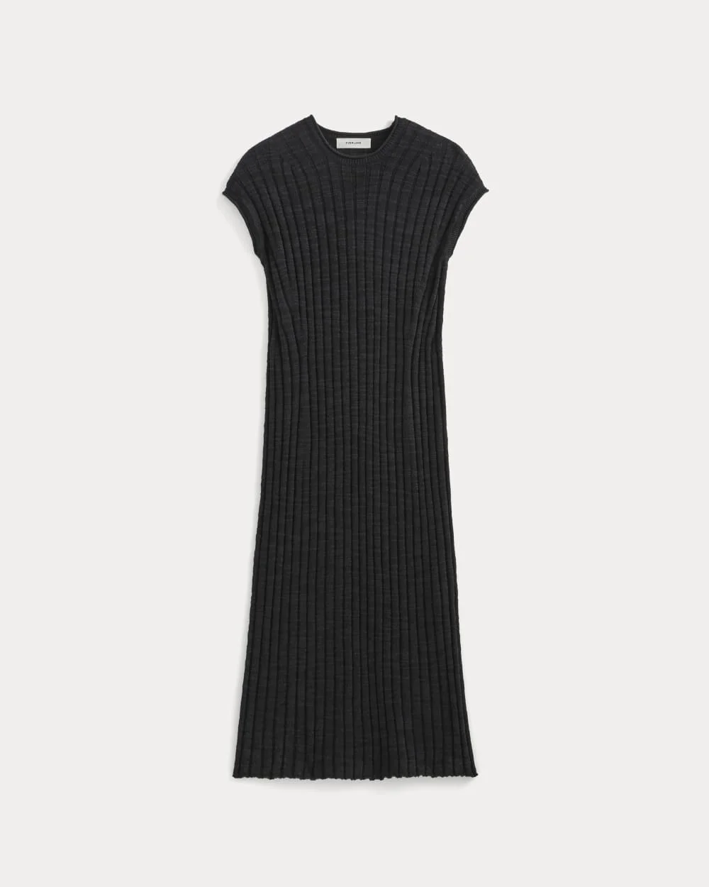 THE COLUMN DRESS IN COTTON LINEN - 1
