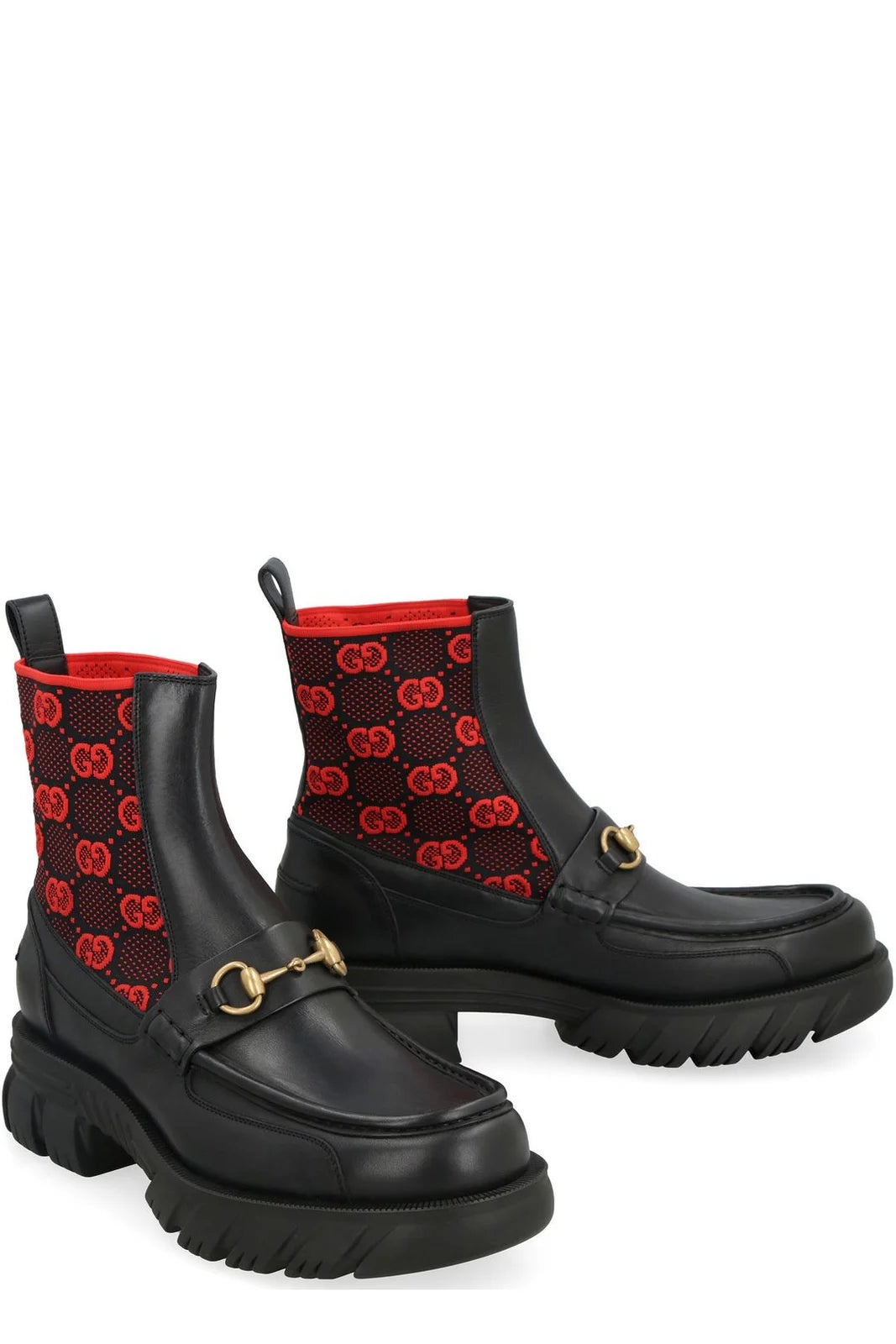 Gucci Horsebit GG Jersey Boots - 2