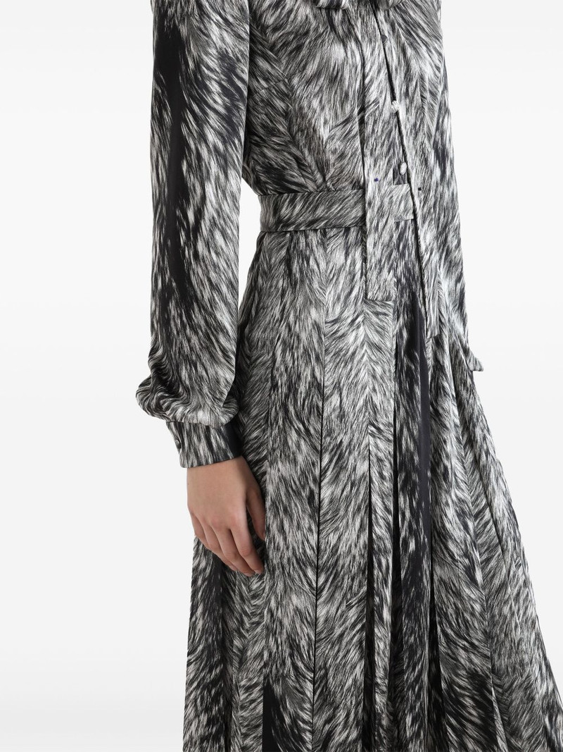 fur-print midi dress 5