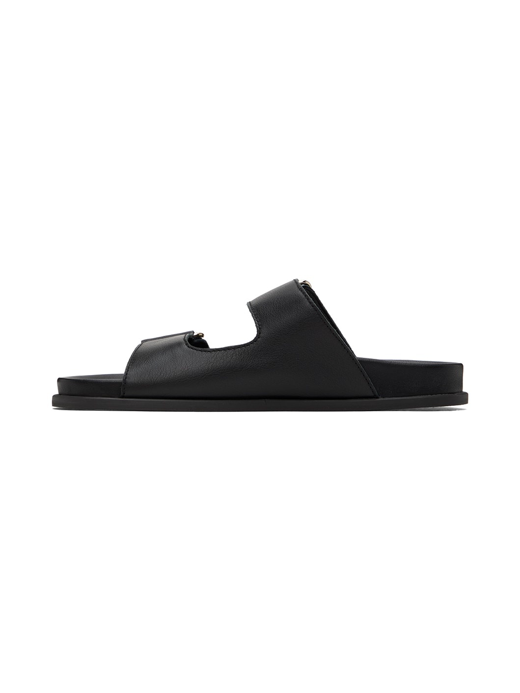 Black Fayence Sandals - 3